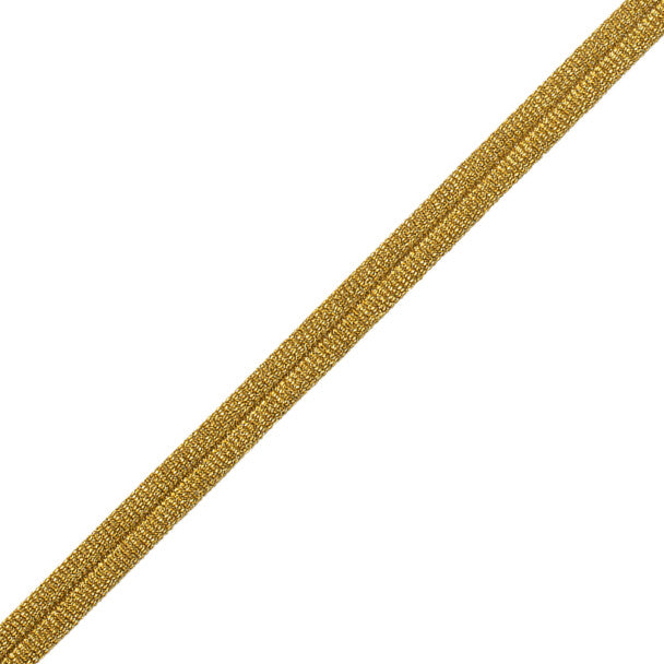 Julienne Metallic Double Welting - Gold Dust