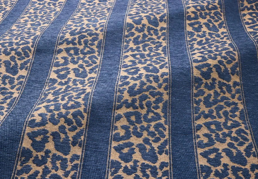 Pierre Frey Leopard Stripe - Royal