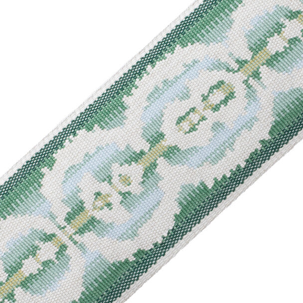 Aspen Ikat Border - Pine