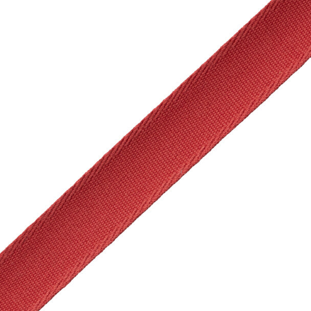 Aspen Ribbed Border - Poppy
