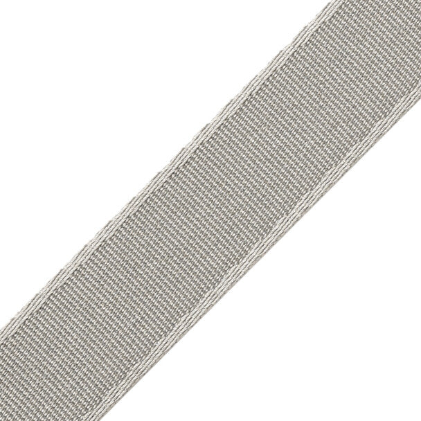 1.5" (38 Mm) Francoise Metallic Border - Silver