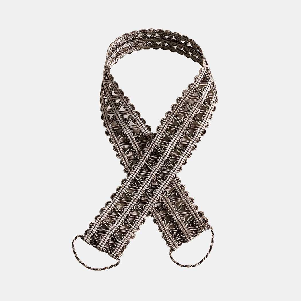 Nina Campbell | Lattice Gimp Embrasse fabric - NCT506-05