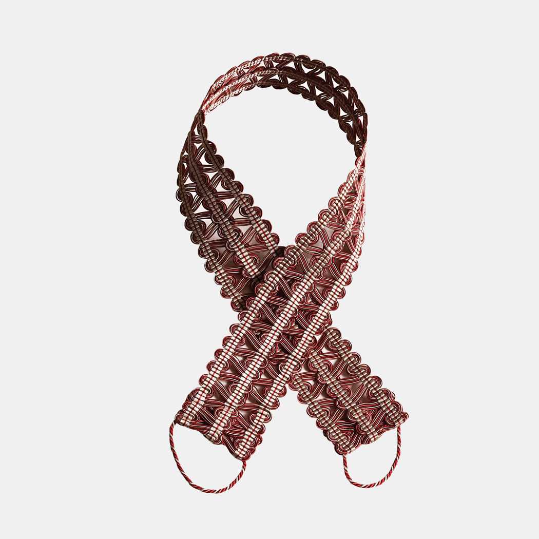 Nina Campbell | Lattice Gimp Embrasse fabric - NCT506-08