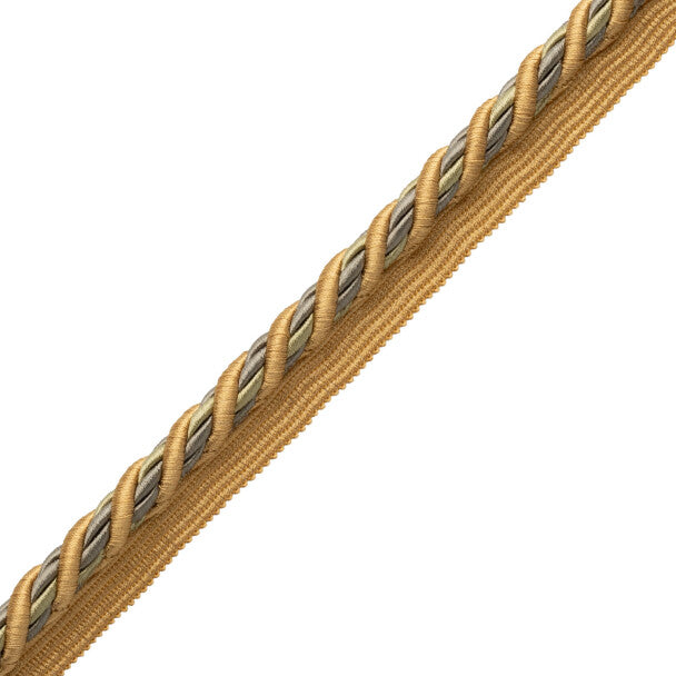 1/2" (13 Mm) Trianon Cord with Tape - Citrine