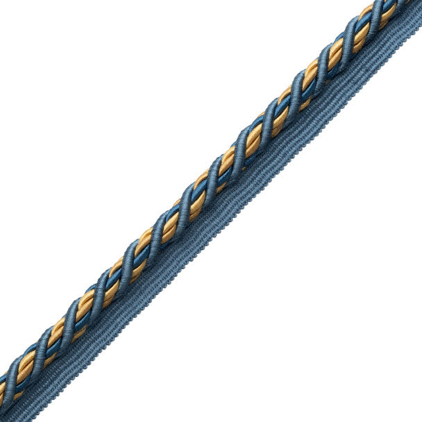 1/2" (13 Mm) Trianon Cord with Tape - Lapis