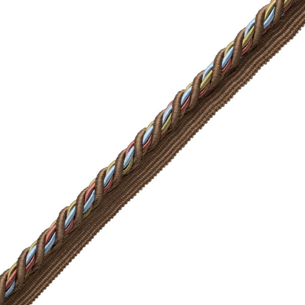 1/2" (13 Mm) Trianon Cord with Tape - Chocolat