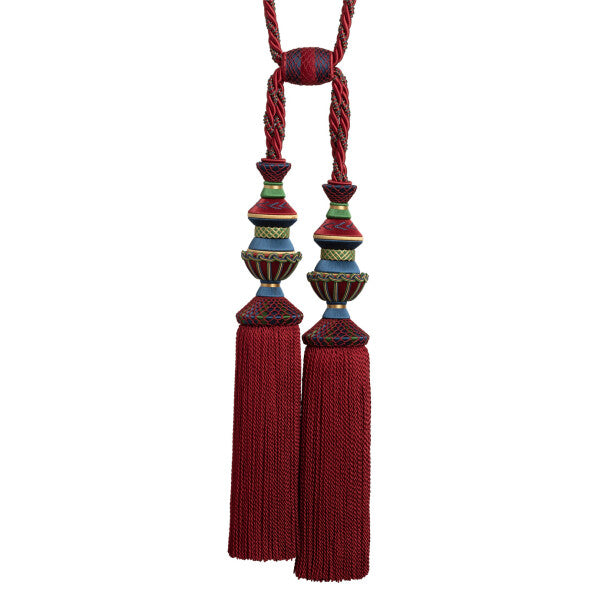 Trianon Double Tassel Tieback - Jewel