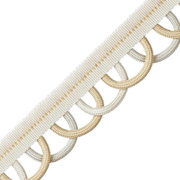 Posy Scalloped Border - Honey