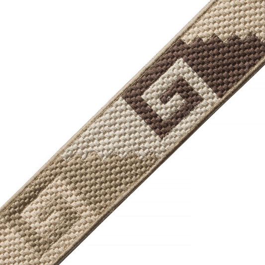 Mojave Embroidered Border - White Sands