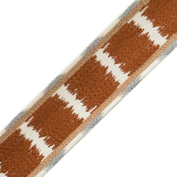 Taos Embroidered Border - Grand Canyon