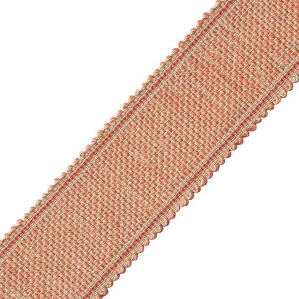 Dorset Tweeded Border - Coral