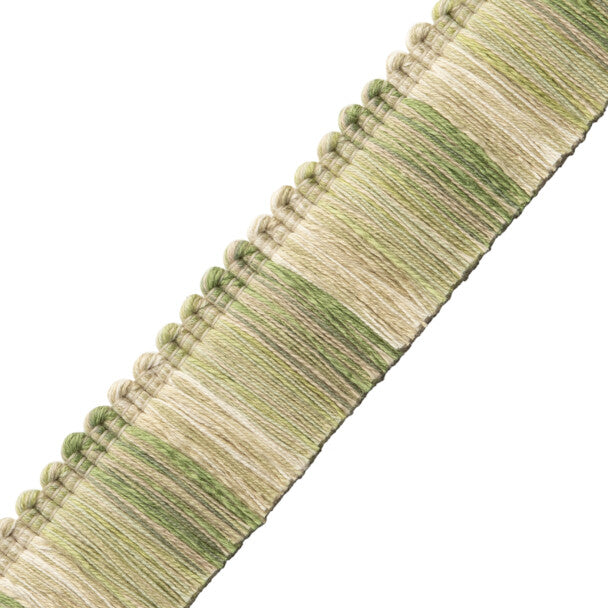 Dorset Blocked Brush Fringe - Leaf