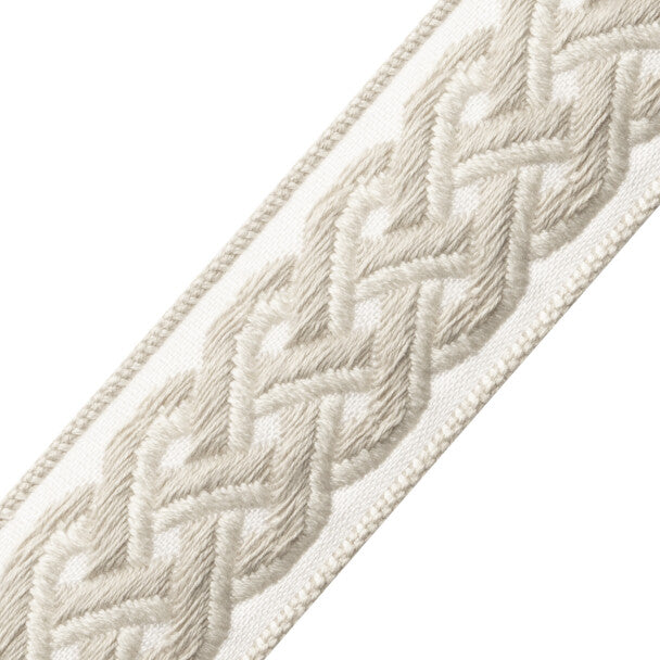 Dorset Braided Border - Oyster