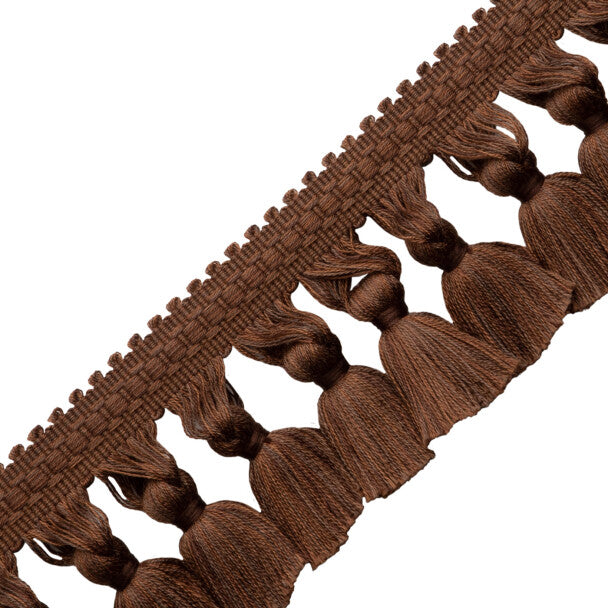 Sophie Tassel Fringe - Walnut