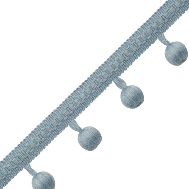 Sophie Beaded Fringe - Wedgewood