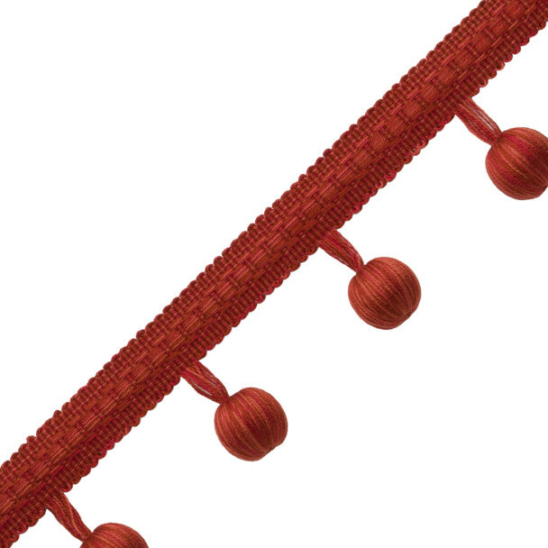 Sophie Beaded Fringe - Currant