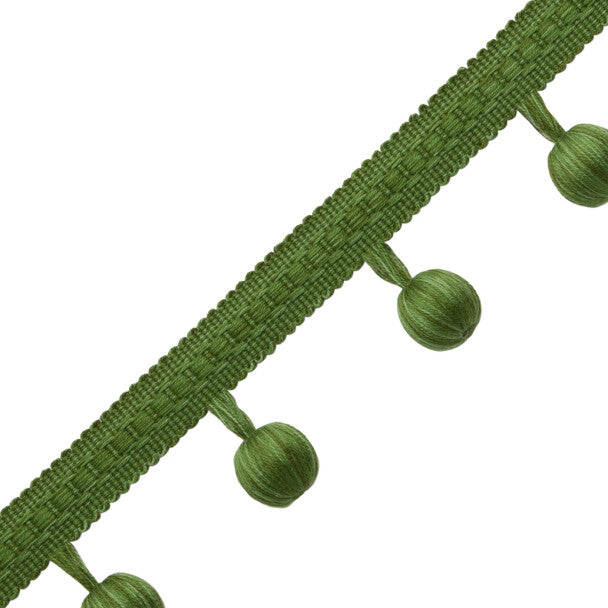 Sophie Beaded Fringe - Basil