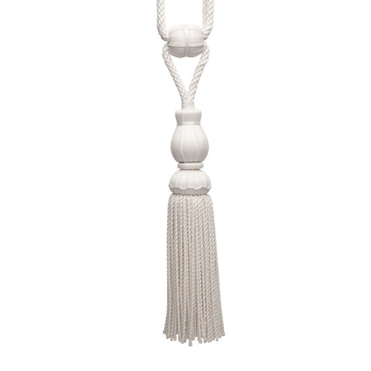 Sophie Tassel Tieback - Salt