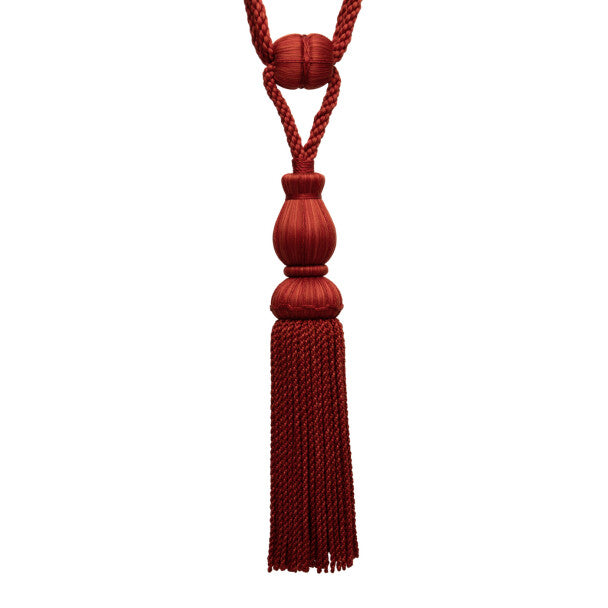 Sophie Tassel Tieback - Currant