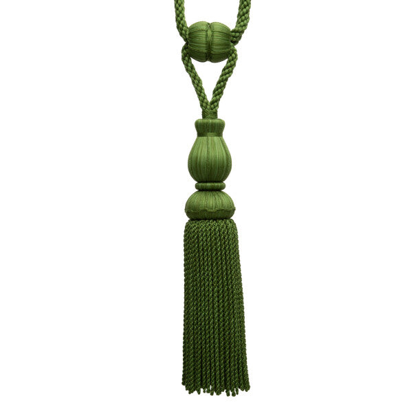 Sophie Tassel Tieback - Basil