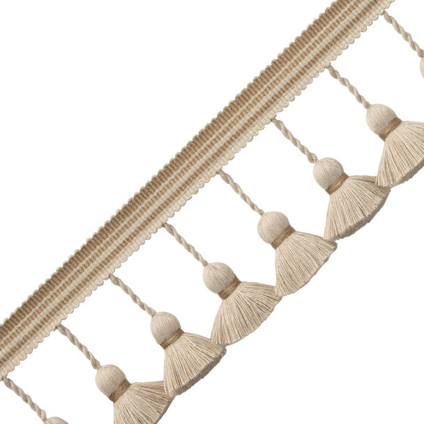 Oceanside Tassel Fringe - Sand