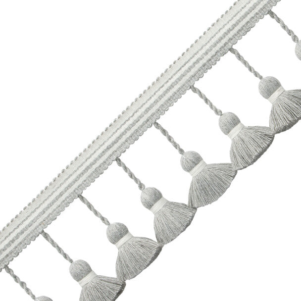 Oceanside Tassel Fringe - Pebble