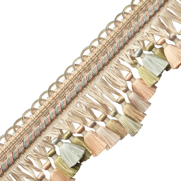 Bagatelle Scalloped Tassel Fringe - Bloom