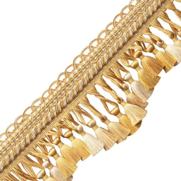 Bagatelle Scalloped Tassel Fringe - Jonquil