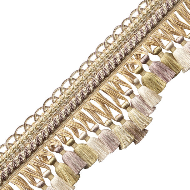 Bagatelle Scalloped Tassel Fringe - Wisteria