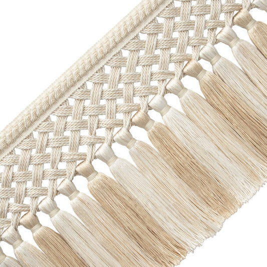 Bagatelle Tassel Skirt Fringe - Gardenia