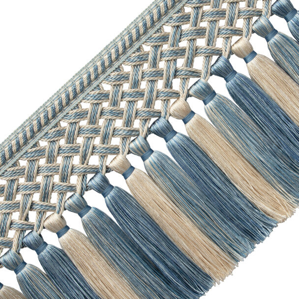 Bagatelle Tassel Skirt Fringe - Hydrangea