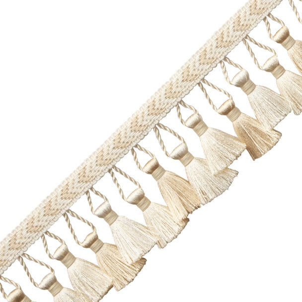 Bagatelle Tassel Fringe - Gardenia