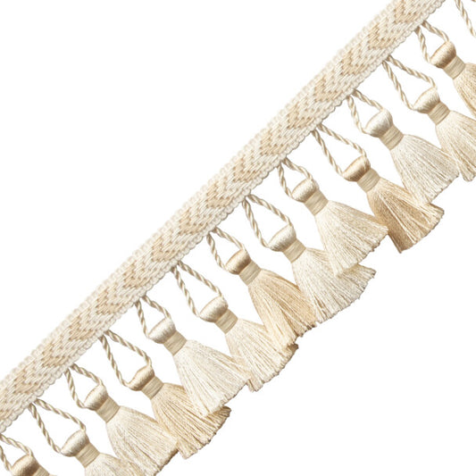 Bagatelle Tassel Fringe - Gardenia