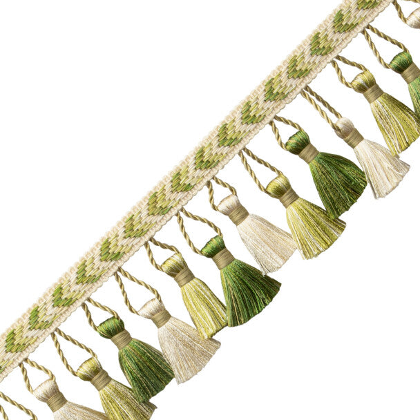 Bagatelle Tassel Fringe - Fern