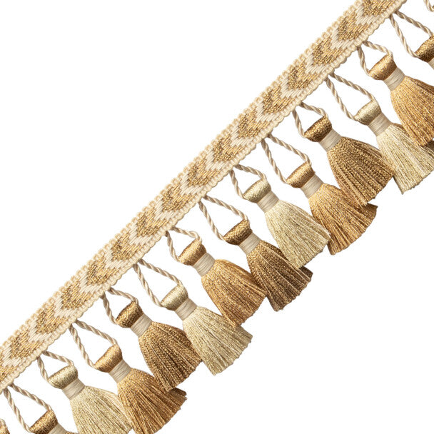 Bagatelle Tassel Fringe - Gilded Gold