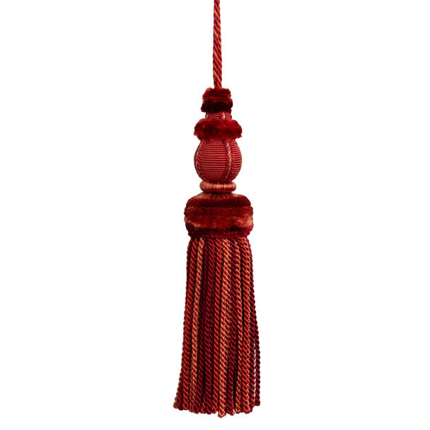 Bagatelle Key Tassel - Scarlet Rose