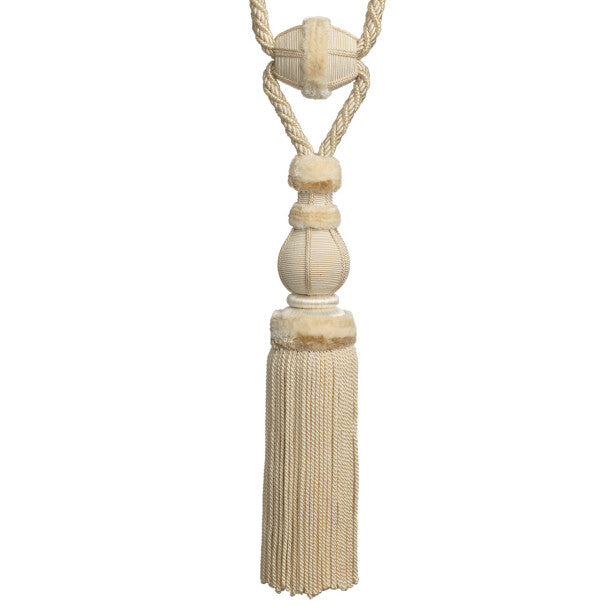 Bagatelle Single Tassel Tieback - Gardenia