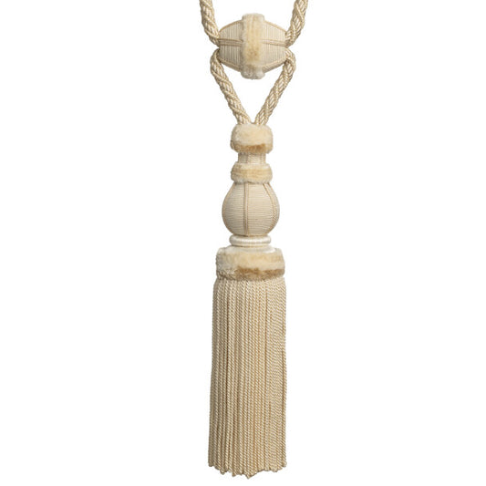 Bagatelle Single Tassel Tieback - Gardenia