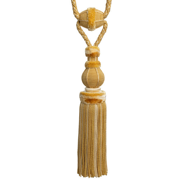 Bagatelle Single Tassel Tieback - Jonquil