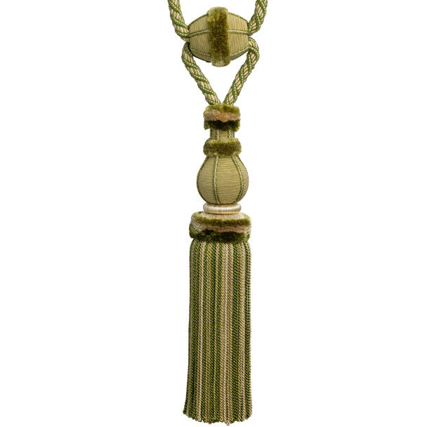 Bagatelle Single Tassel Tieback - Fern