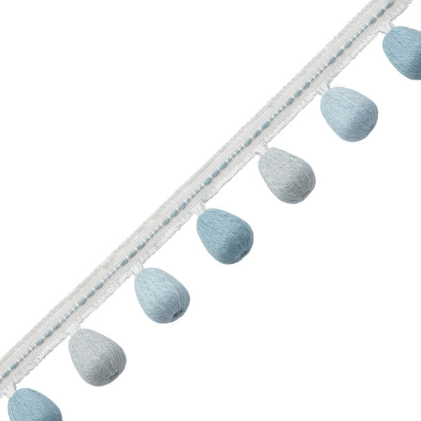 Cavallo Beaded Fringe - Aquamarine