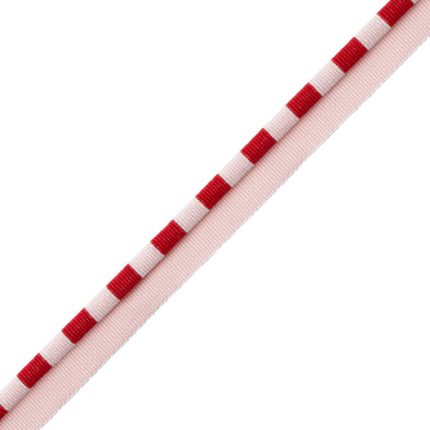 MDS Stripe Piping - Poppy