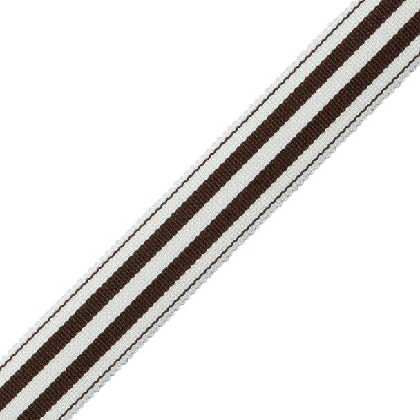 MDS 1" (26 Mm) Stripe Border - Chocolate