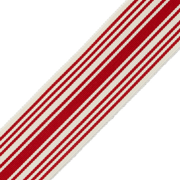 MDS 2" (51 Mm) Stripe Border - Red