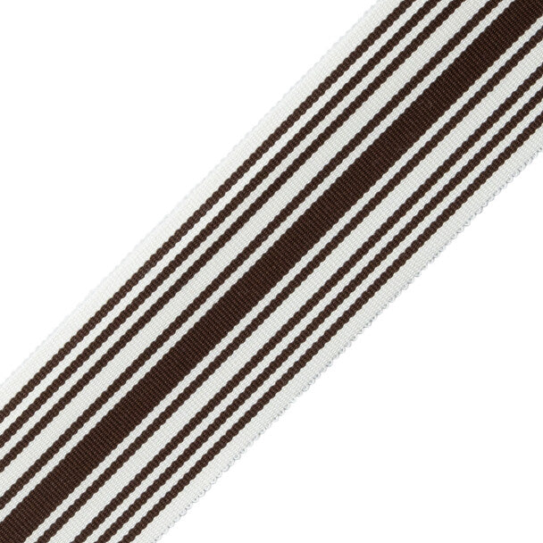 MDS 2" (51 Mm) Stripe Border - Chocolate