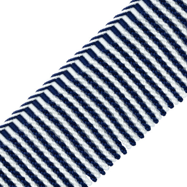 MDS 3" (76 Mm) Stripe Bullion Fringe - Sapphire