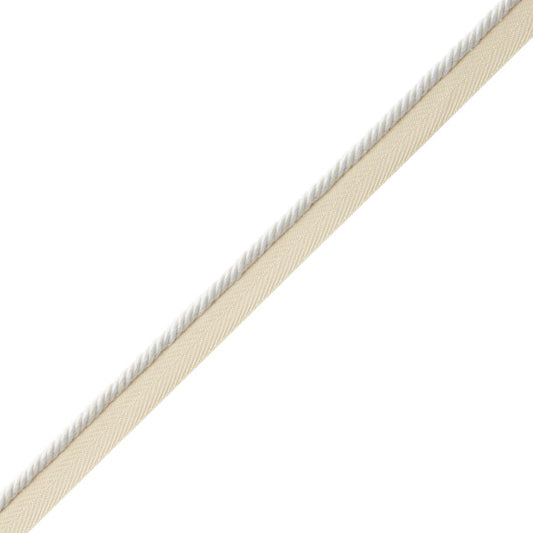 MDS Rosette Cord with Tape - White
