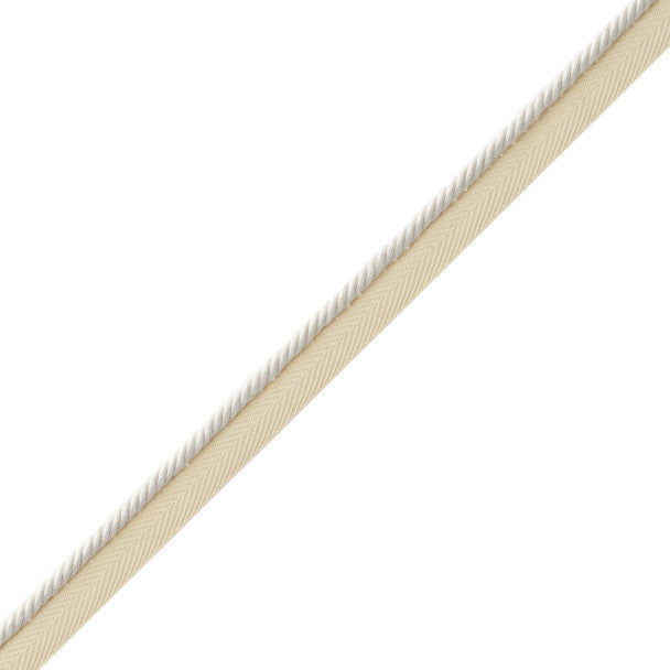 MDS Rosette Cord with Tape - Ivory