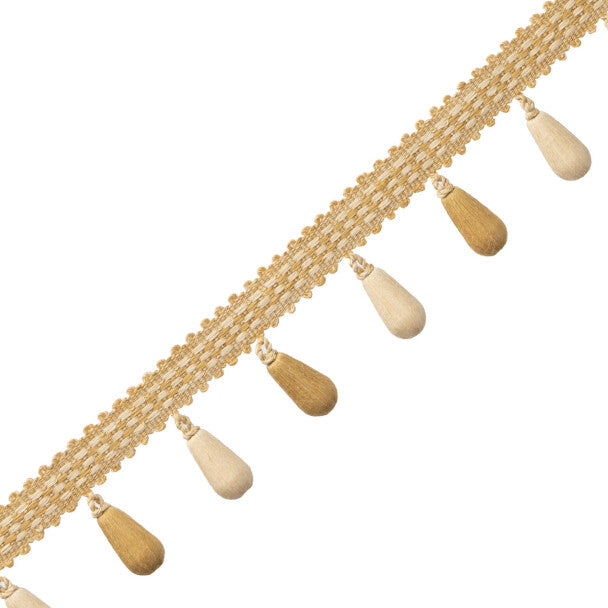 Ilana Beaded Fringe - Honey