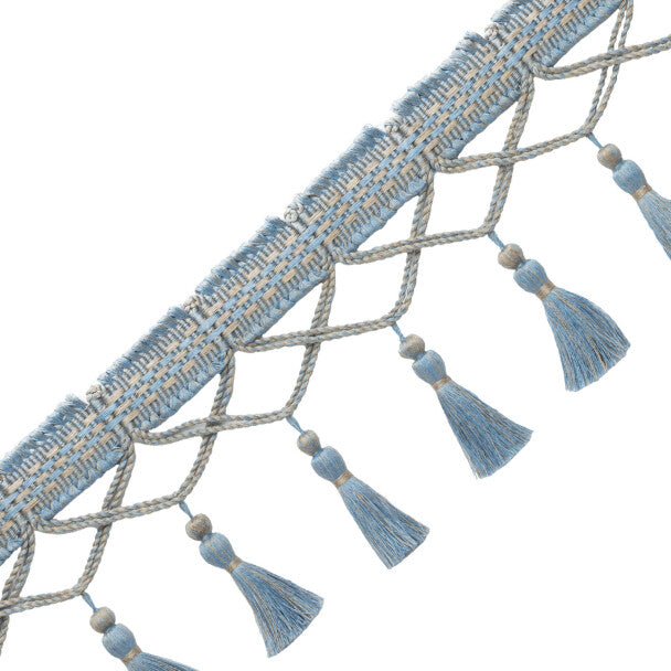Ilana Tassel Fringe - Ocean